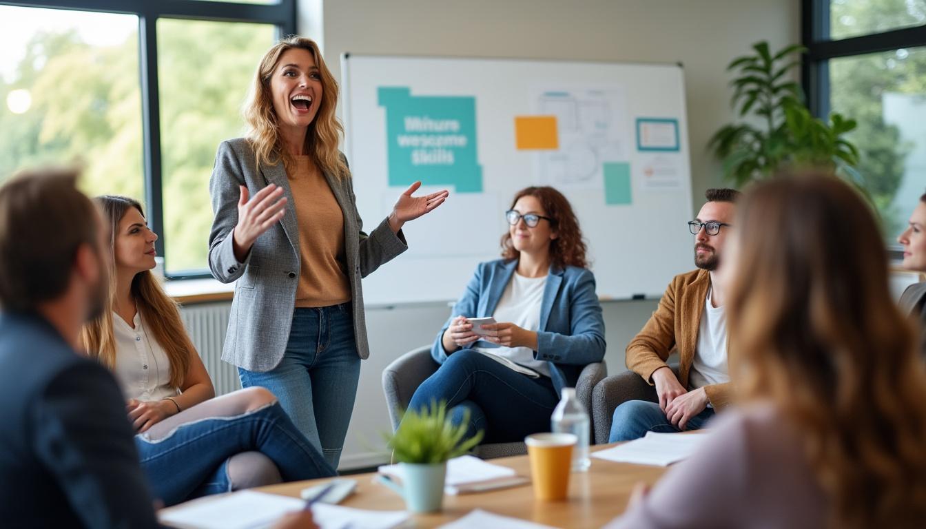 découvrez notre formation coach communication pour obtenir une certification reconnue. apprenez à maîtriser les outils de communication et accompagnez efficacement les autres vers leur épanouissement personnel et professionnel.