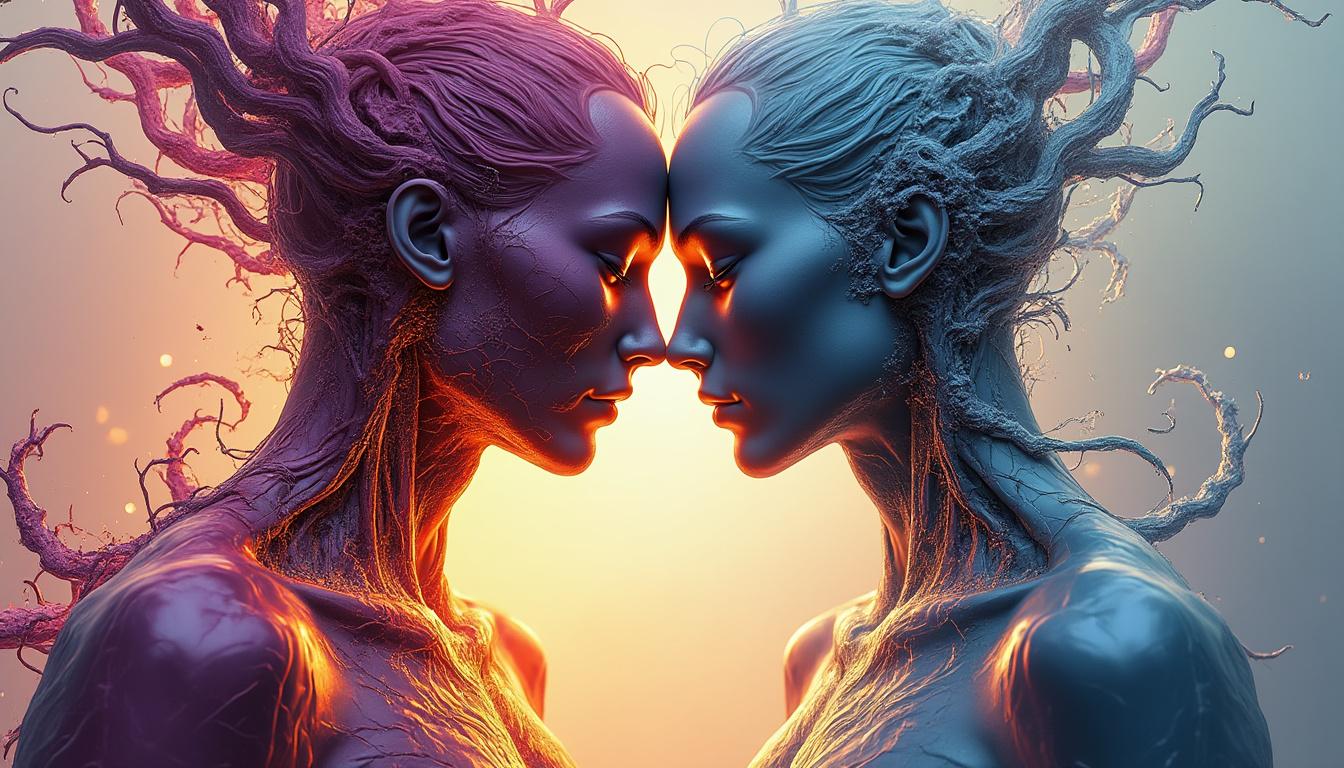 découvrez les enjeux d'une relation fusionnelle, où l'amour intense peut parfois mener à la perte de soi et à un équilibre fragile entre connexion et individualité.